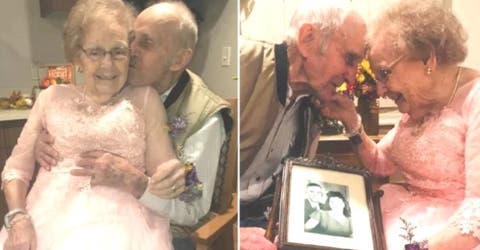 Organiza una celebración por sus 72 años de casados y emociona a su esposa con demencia