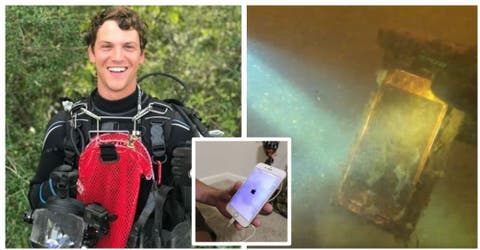 Recupera un iPhone con fotos muy valiosas que una joven perdió hace 15 meses bajo el agua