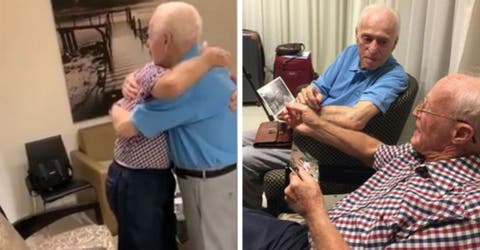 Tras 75 años pensando que su primo y mejor amigo había perdido la vida logran reencontrarse
