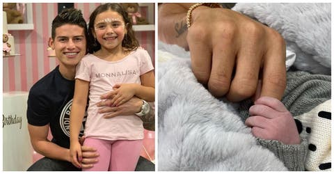 James Rodríguez anuncia el nacimiento de su segundo hijo tras el misterio de quién es la madre