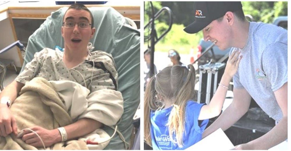 Le queda poco tiempo de vida y lo dedica a ayudar a los niños que sufren lo que él padeció Le queda poco tiempo de vida y lo dedica a ayudar a los niños que sufren lo que él padeció