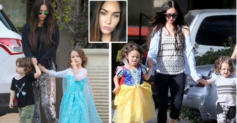 «Mi hijo no hace daño a nadie» – Megan Fox muestra a su hijo disfrazado de princesa