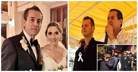Se filtran las fotos de la boda oculta de un exalcalde con su nuera tras quedar viuda de su hijo