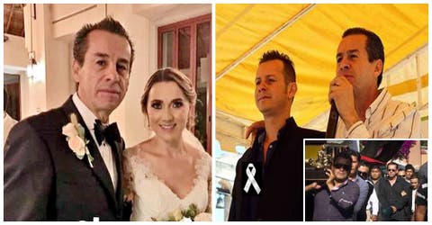 Se filtran las fotos de la boda oculta de un exalcalde con su nuera tras quedar viuda de su hijo