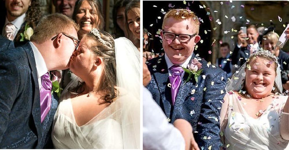La pareja con Síndrome Down señalada por muchos se casa y celebra que el amor todo lo puede La pareja con Síndrome Down señalada por muchos se casa y celebra que el amor todo lo puede