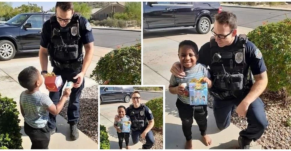 La policía se emociona con la llamada de un niño que quería ordenar una caja feliz de McDonald’s La policía se emociona con la llamada de un niño que quería ordenar una caja feliz de McDonald’s