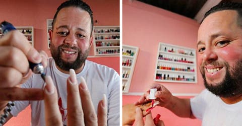 Supera la depresión convirtiéndose en manicurista profesional a pesar de los prejuicios