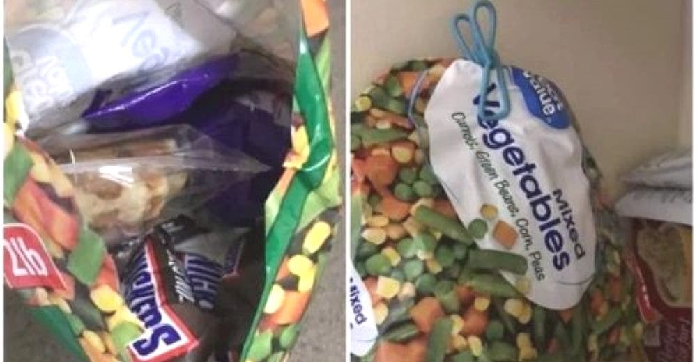Publica el escondite con el que protege las chucherías de los niños y se hace viral Publica el escondite con el que protege las chucherías de los niños y se hace viral