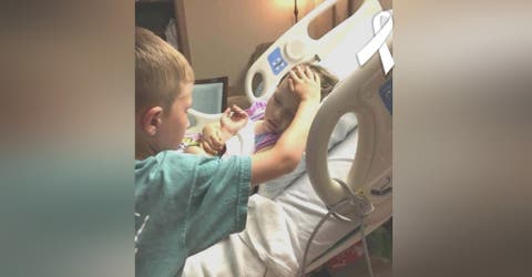 Un niño de 6 años se despide para siempre de su hermanita en el hospital – «Fue muy injusto»