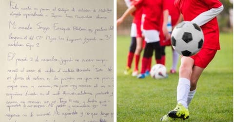 «Mis padres ya me regañaron”–Un niño de 9 años escribe una carta para disculparse con un árbitro