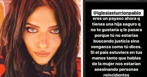 «Payaso, no te gustaría que le pasara a tu hija”– Valeria Quer reacciona contra Pablo Iglesias