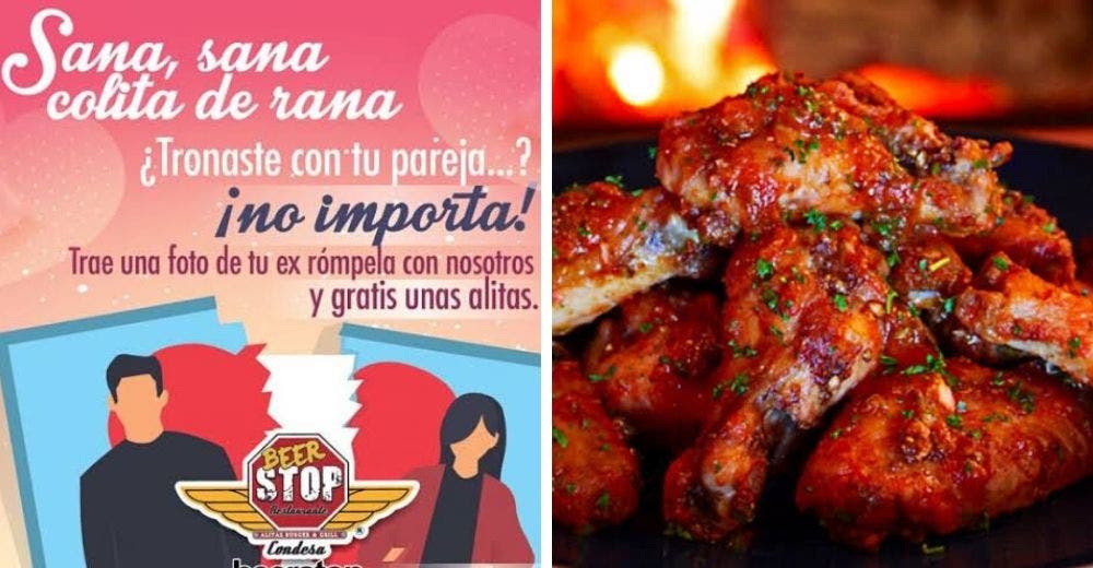 En este restaurante ofrecen una recompensa a quien rompa la foto de su ex delante de todos En este restaurante ofrecen una recompensa a quien rompa la foto de su ex delante de todos
