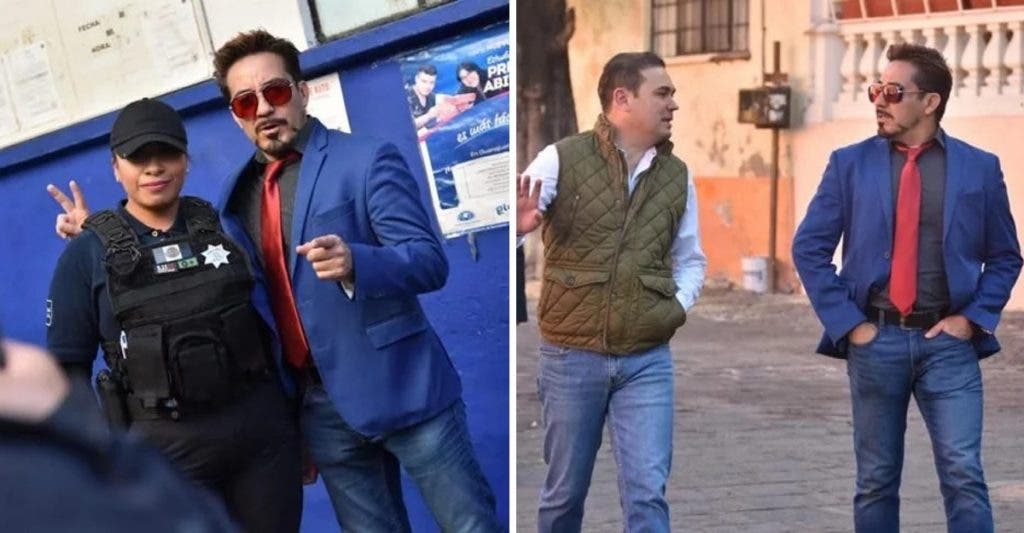 El alcalde causa polémica por invitar a Iron Man a ofrecer una charla a sus policías El alcalde causa polémica por invitar a Iron Man a ofrecer una charla a sus policías