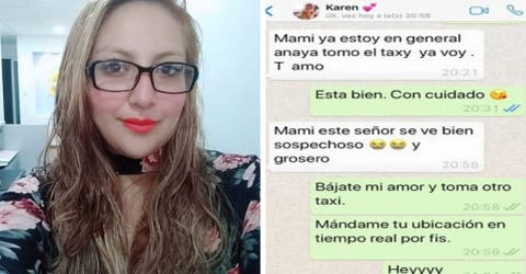 «Este señor se ve sospechoso» – Alertó a su madre sobre el taxista y desapareció 14 horas