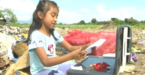 «Quiero un regalo que no sea sacado de la basura» – El deseo de Navidad de una niña de 7 años