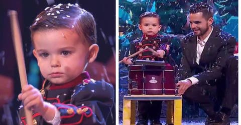 Hugo, el niño de 2 años que toca tambor se convierte en el ganador más joven de Got Talent