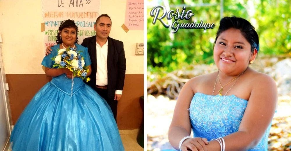 La pobreza la hizo renunciar a la esperanza de celebrar sus 15 años hasta que un profesor actuó La pobreza la hizo renunciar a la esperanza de celebrar sus 15 años hasta que un profesor actuó