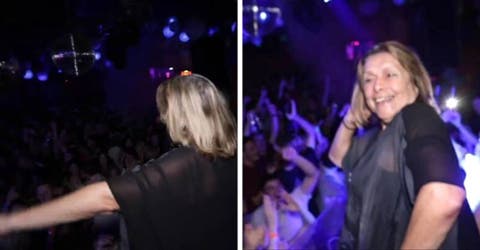 «No quiero parar»- La abuela de 75 años que celebró su cumpleaños en una discoteca se hace viral