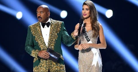 Miss Colombia responde al chiste ofensivo del presentador de Miss Universo Steve Harvey