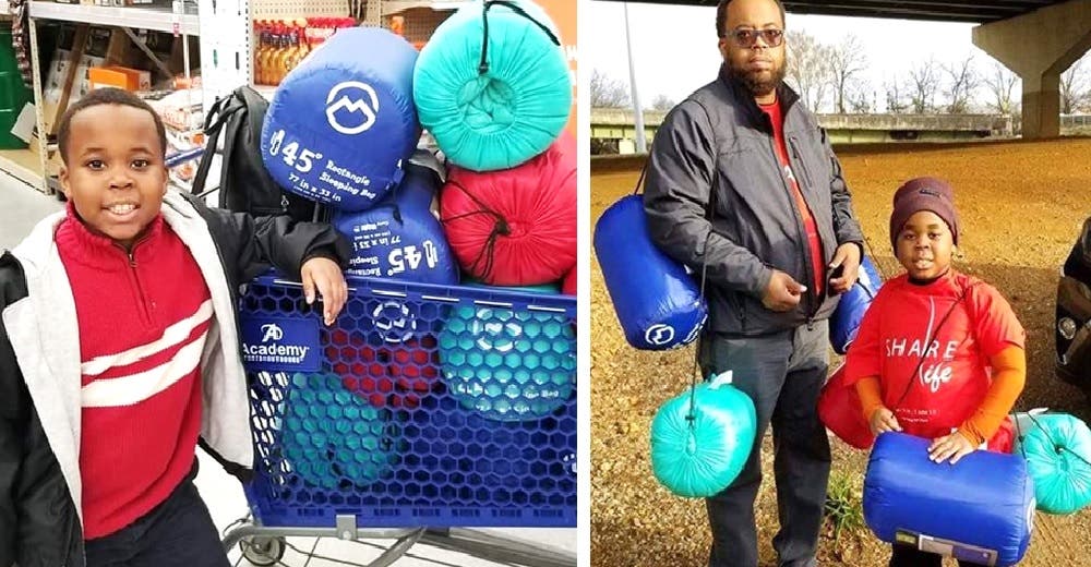 Un niño de 9 años pide ayuda a sus padres preocupado por quienes padecen frío en la calle Un niño de 9 años pide ayuda a sus padres preocupado por quienes padecen frío en la calle