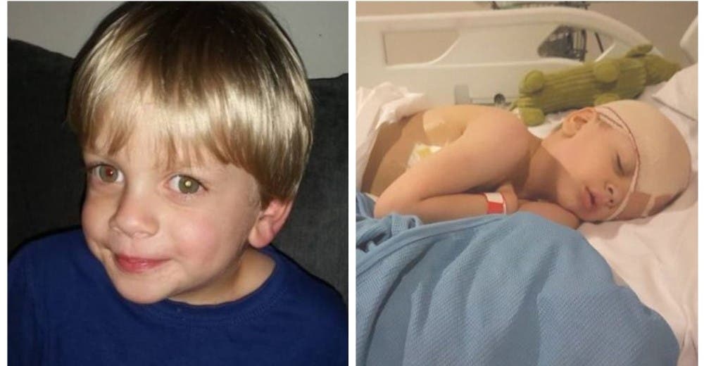 Una simple foto sirvió para alertar a los padres de un niño de 6 años sobre su grave enfermedad