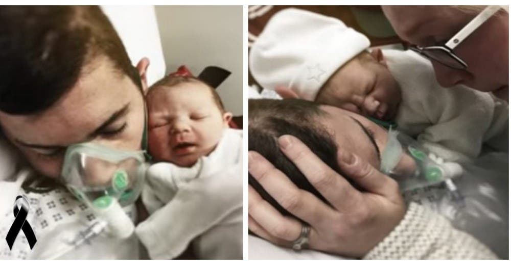 Las imágenes del padre que muere justo después del nacimiento de su hija emocionan al mundo Las imágenes del padre que muere justo después del nacimiento de su hija emocionan al mundo