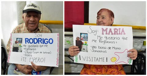 Les dieron la oportunidad a estos abuelos de pedir un deseo y sus mensajes conmueven al mundo