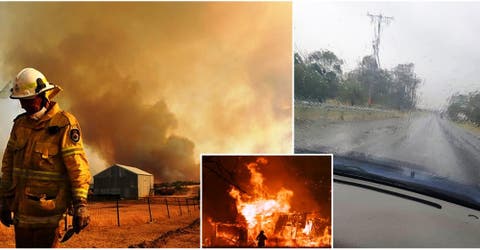Los bomberos advierten los graves riesgos de las fuertes lluvias ante los incendios de Australia
