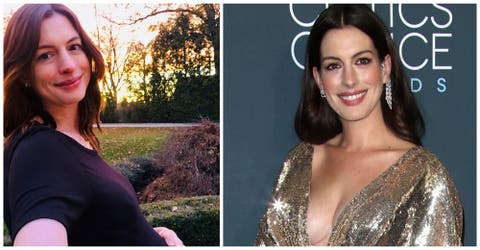 Anne Hathaway reaparece en público y muestra su figura tras haber dado a luz a su segundo hijo