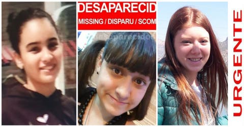 El caso de 3 adolescentes desaparecidas en España en una semana que angustia a la Policía