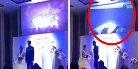 En plena boda se vengó de su novia por serle infiel con el esposo de su hermana embarazada