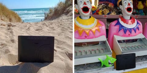 Se llevan el módem de vacaciones a la playa para dejar a sus 3 hijos solos sin Internet
