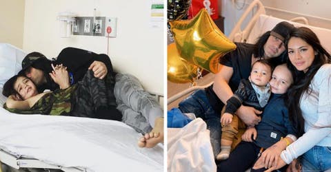 Este artista emociona al mundo mostrando la dura realidad de su hijo de 5 años con cáncer