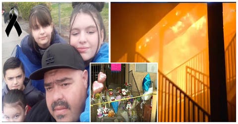 Padre de 41 años muere junto a sus 3 hijos por regresar a salvarlos en un voraz incendio