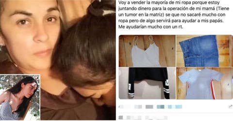 «De algo servirá” – Ofrece su ropa en las redes para pagar la urgente operación de su madre