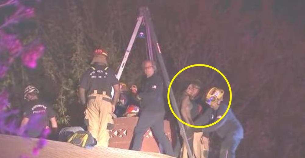 Rescatan a una joven que se quedó atrapada dentro de la chimenea de su casa intentando huir
