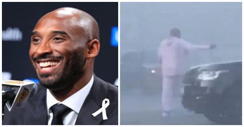 Kobe Bryant fue testigo de un gran accidente y consoló a las víctimas hasta que llegó la ayuda