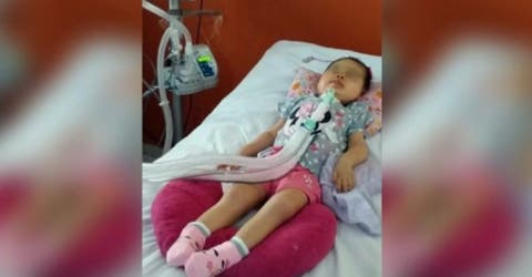 Los padres de una niña enferma de 3 años suplican ayuda para salvar su vida