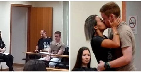 Su pareja le disparó 5 veces, lo perdona, y pide permiso para besarlo en la corte