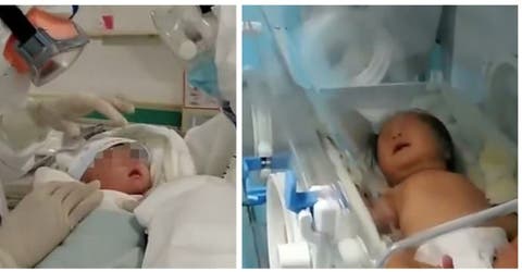 La bebé de 17 días con coronavirus se recupera sin usar medicación