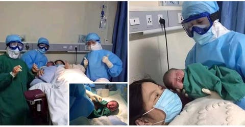Nace un bebé sano en el hospital de Wuhan donde atienden a los pacientes con coronavirus