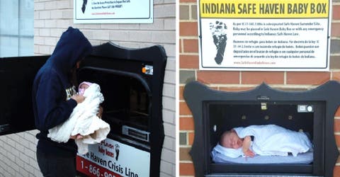 Crean una «caja de seguridad» para bebés y 3 meses después aparece una recién nacida