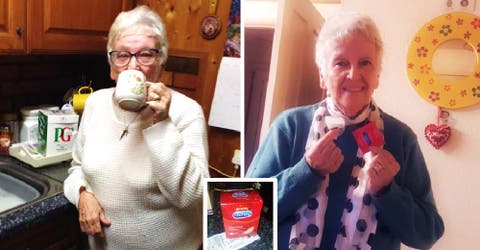 Una abuela sale a comprar bolsitas de té y regresa a casa con 30 preservativos