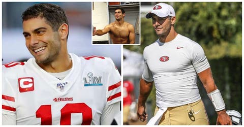 Jimmy Garappolo, el «sexy» jugador que hechizó a miles de mujeres en el Super Bowl