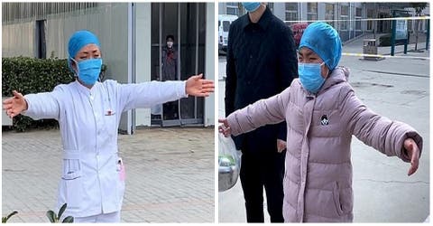 “Mamá lucha contra unos monstruos” – El encuentro entre una enfermera china y su hija de 9 años