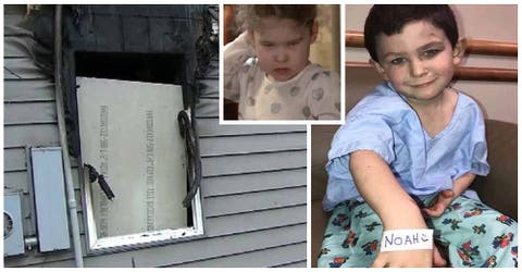 Un niño de 5 años salva a su hermanita, a su mascota y a otros familiares de un incendio