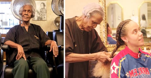 «Retirarme no es una opción» – Tiene 101 años y trabaja sin descanso como estilista