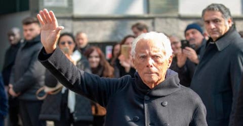 Giorgio Armani anuncia sus acciones para ayudar en la lucha contra el virus en Italia y el mundo