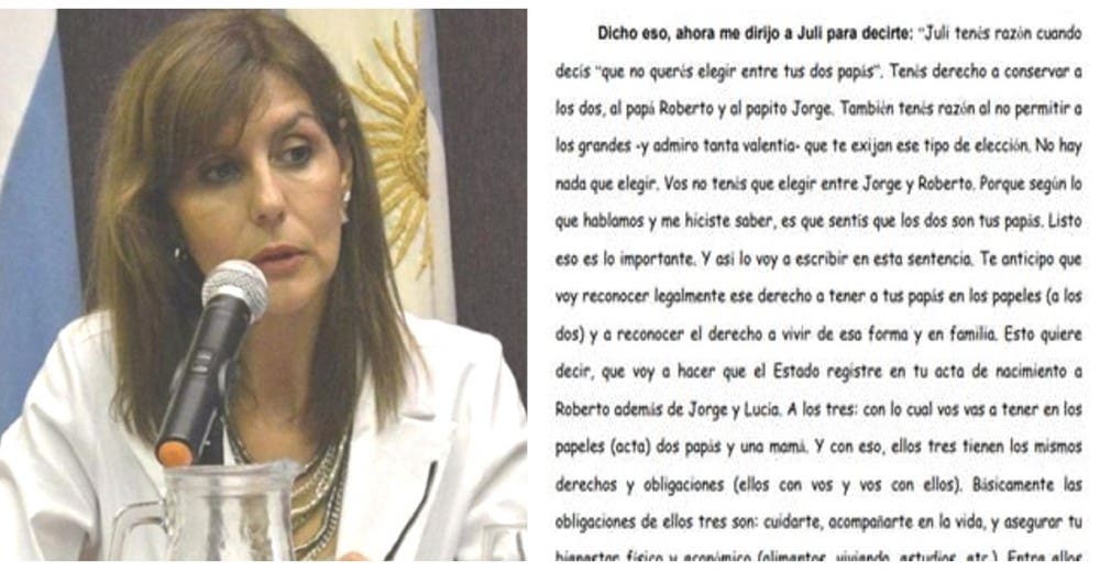 «Tienes razón al no elegir entre tus 2 papás”– El fallo de una juez para una niña de 9 años «Tienes razón al no elegir entre tus 2 papás”– El fallo de una juez para una niña de 9 años
