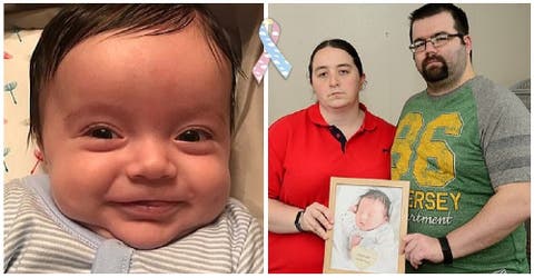 Los devastados padres de un bebé de 3 meses denuncian que murió por negligencia médica
